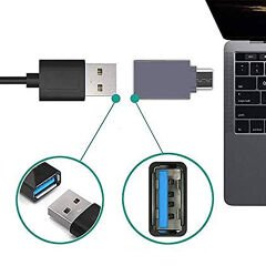 TX AC U01 Android Cihazlar İçin Type-c OTG Çevirici Adaptör