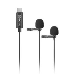 Boya BY-M3D Android Telefon İkili Yaka Mikrofonu