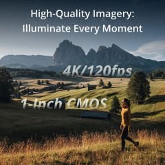 DJI Osmo Pocket 3 Creator Combo Gimbal Kamera - Distribütör Garantili
