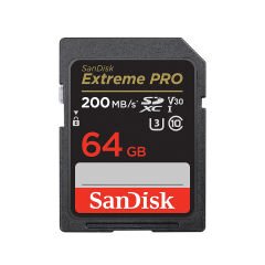 Sandisk Extreme Pro 64GB 200mb/s SDXC Hafıza Kartı