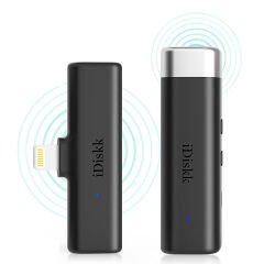 IDiskk M-4.0-KLT Kompakt Kablosuz Iphone Yaka Mikrofonu