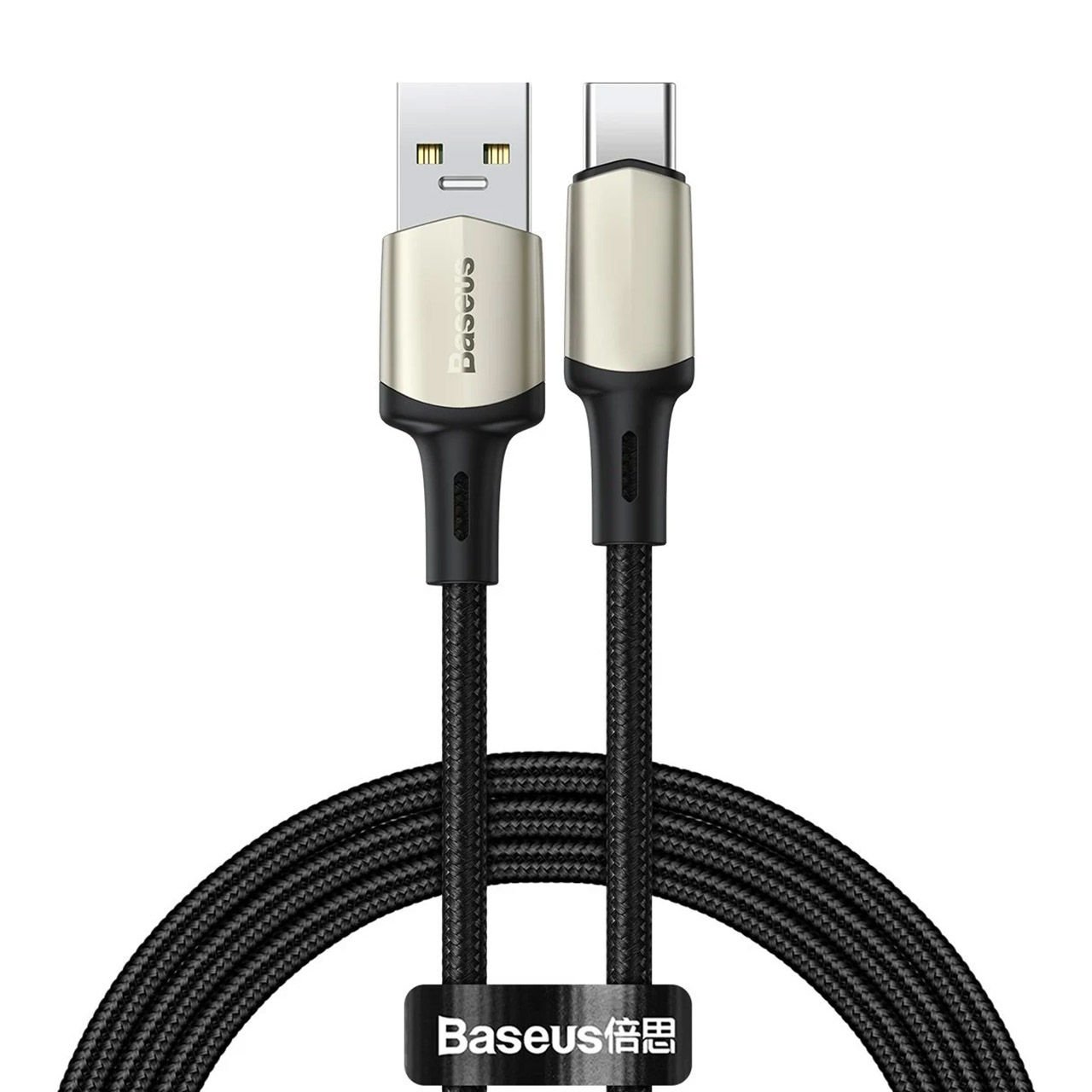 Baseus Cafule VOOC Type-C USB Kablo 1m Siyah
