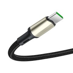 Baseus Cafule VOOC Type-C USB Kablo 1m Siyah