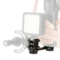 Ulanzi PT-3 Üçlü Hot Shoe Bağlantı Aparatı