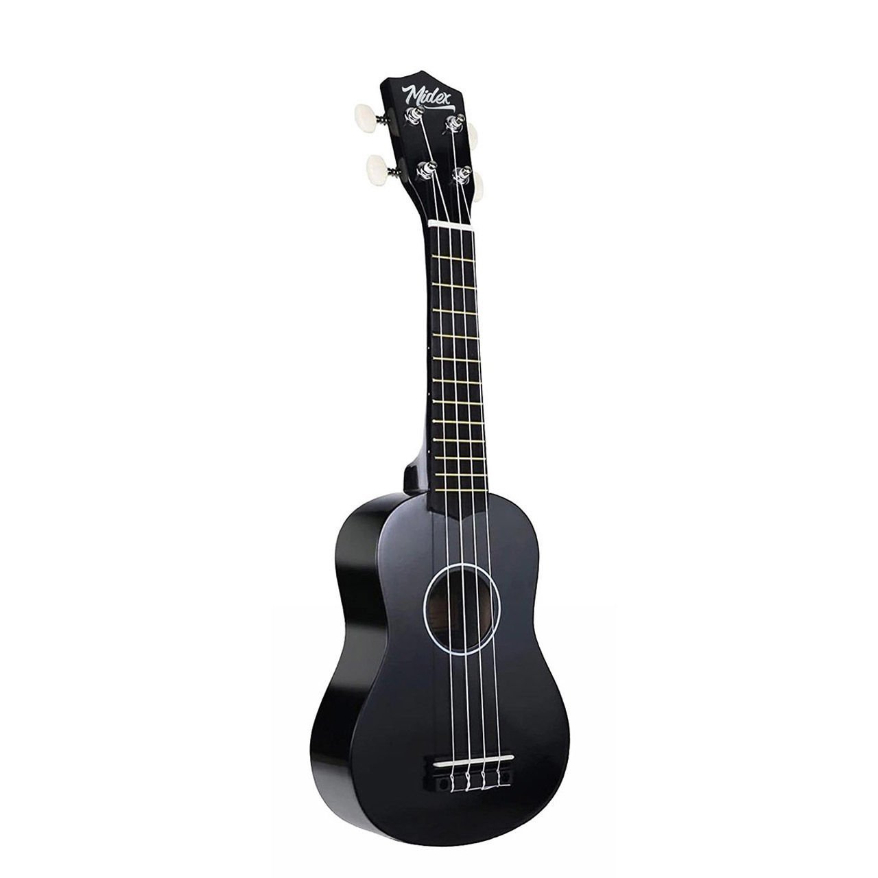 Midex UKX-901 BK Soprano Ukulele (Siyah)