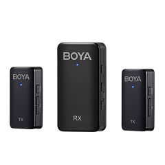 Boya BY-WMic5-M2 Ultra Kompakt Çift Kanallı Kablosuz İkili Yaka Mikrofonu
