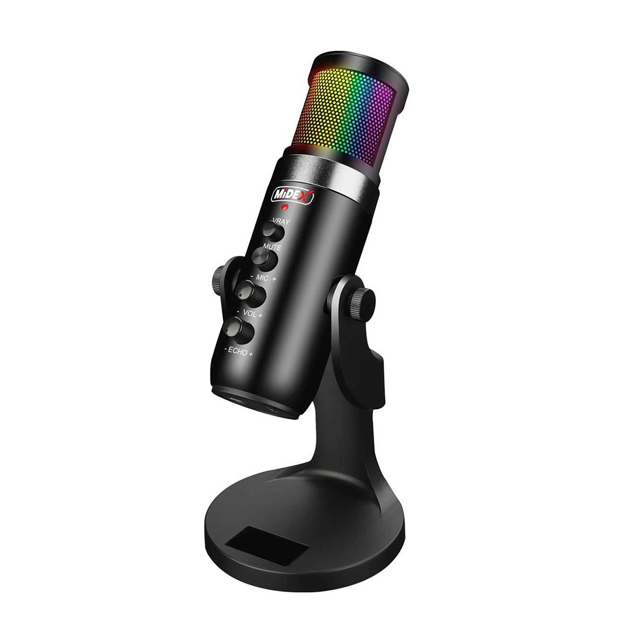 Midex Hype USB RGB Oyuncu ve Yayıncı Mikrofonu (Kayıt Gaming Tiktok Twitch Canlı yayın Discord Youtube)
