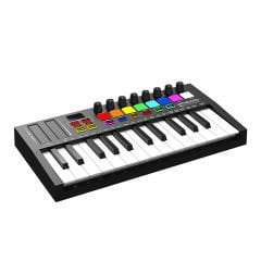 Midex MD-255 Yeni Nesil Midi Klavye 25 Tuşlu 8 Hassasiyetli Lounch Pad 8 Ton Potansı
