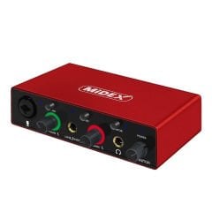 Midex GLX-500 PRO Stüdyo Ses Kartı 2 Giriş 2 Çıkış