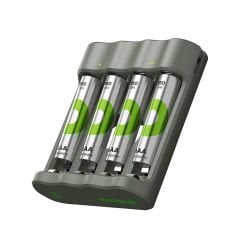 Gp Recyko B441 4'lü AAA İnce Kalem Pil ve USB Şarj Cihazı