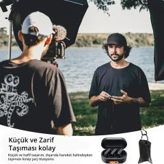 Zgcine ZG-R30 Rode Wireless GO Serisi Mikrofon Şarj Kutusu