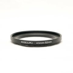 Rise(UK) 43mm-52mm Step-Up Ring Filtre Çevirici Adaptör