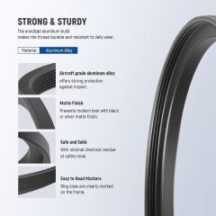 Rise(UK) 72mm-77mm Step-Up Ring Filtre Çevirici Adaptör