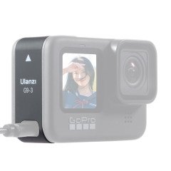Ulanzi G9-3 Gopro Hero 9 10 11 Kablo Girişli Pil Kapağı