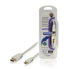 Bandridge BBM34500W20 3D FullHD Mini HDMI Kablo 2m