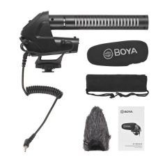 Boya BY-BM3031 Kamera Üstü Shotgun Mikrofon