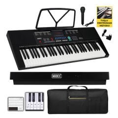 Midex PS-2500 LED Ekran 61 Tuşlu Org (300 Ses 300 Ritim)