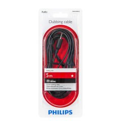 Philips SWA2164W 3.5mm Stereo Aux Ses Kablosu 5m