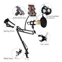 Markofist MF-MS61P Masa Tipi Mikrofon Standı