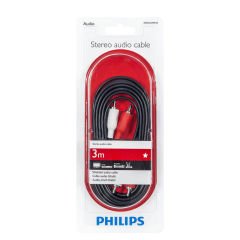Philips SWA2523W 2 RCA - 2 RCA Ses Kablosu 3m
