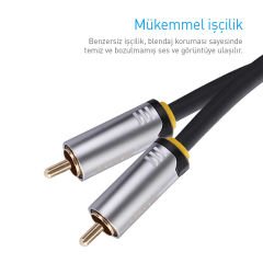 Prolink HMC263-0300 RCA Analog Görüntü Kablosu 3m
