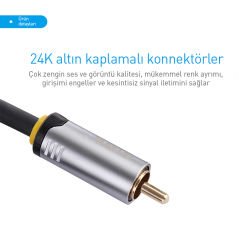 Prolink HMC263-0300 RCA Analog Görüntü Kablosu 3m