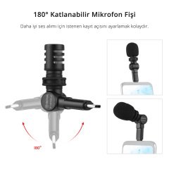 Boya BY-M100UC Kompakt Android Telefon Mikrofonu