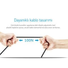Prolink PB480-0100 Type-c USB to Micro USB Kablo 1m