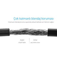 Prolink PB480-0100 Type-c USB to Micro USB Kablo 1m