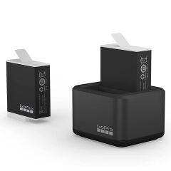 Gopro ADDBD-211 Hero 9 10 11 12 Black İkili Şarj Cihazı + 2 adet Enduro Batarya