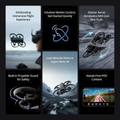 DJI Avata 2 Fly More Combo FPV Drone (3 Bataryalı) - Distribütör Garantili