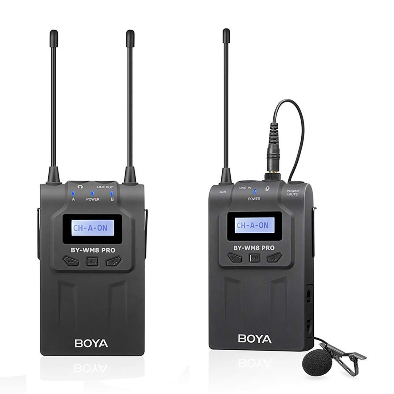 Boya BY-WM8 Pro-K1 Kablosuz Yaka Mikrofonu