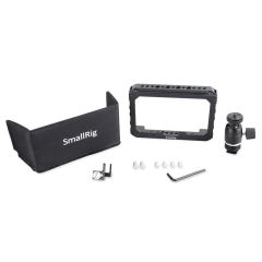 SmallRig 1981 Blackmagic  5 İnç Video Assist  için Monitör Kafes Aksesuar Kiti
