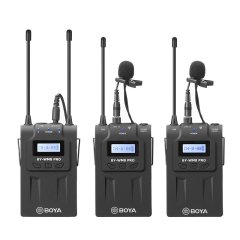 Boya BY-WM8 Pro-K2 İkili Kablosuz Yaka Mikrofonu