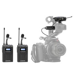 Boya BY-WM8 Pro-K2 İkili Kablosuz Yaka Mikrofonu