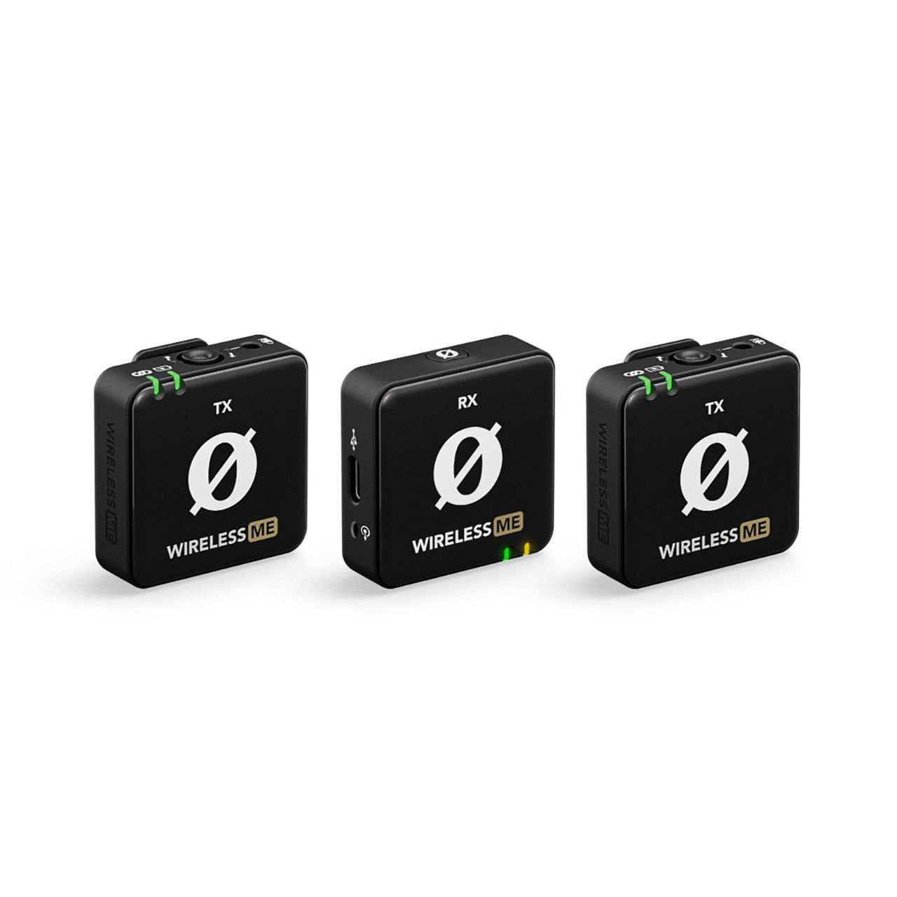 Rode Wireless ME Dual Kompakt Kablosuz İkili Yaka Mikrofonu (Siyah) - Distribütör Garantili