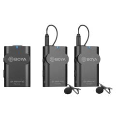 Boya BY-WM4 Pro-K2 Kablosuz İkili Yaka Mikrofonu