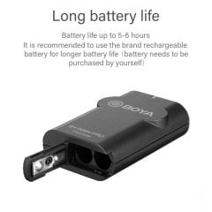 Boya BY-WM4 Pro-K2 Kablosuz İkili Yaka Mikrofonu