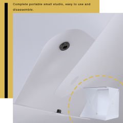 Markofist MF-UCC40 Portatif Işıklı Ürün Çekim Çadırı 40cm
