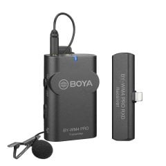 Boya BY-WM4 PRO-K3 Iphone Kablosuz Yaka Mikrofonu