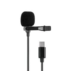 Markofist MF-YM62 Kısa Kablolu Type-c Yaka Mikrofonu