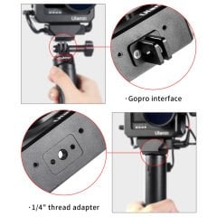 Ulanzi G9-5 Gopro Hero 9 10 11 ve 12 Vlog Case Metal Çerçeve
