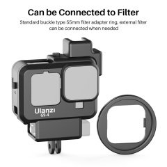 Ulanzi G9-4 Gopro Hero 9 10 11 Vlog Case Plastik Çerçeve