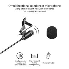 Boya 3.5mm Mono Yaka Mikrofonu Boya Boyamic Serisi Uyumlu