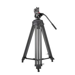 Miliboo MTT608A 196 cm Video Tripod + MYT802L Dikey Çekim Kafası