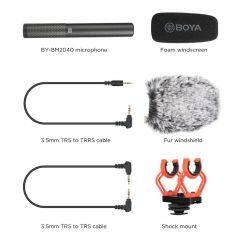 Boya BY-BM2040 Condenser Shotgun Mikrofon