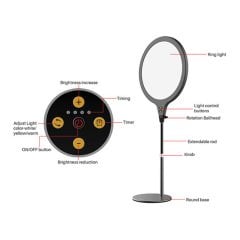 Vijim K1 8.5'' Masa Üstü Ring Işık