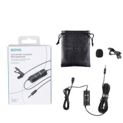 Boya BY-M1 Pro II Pilsiz Yaka Mikrofonu