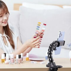 Ulanzi MP-4 Aksiyon Kamera ve Telefon Jaws Kıskaç Aparatı