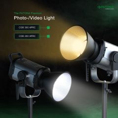 PATONA Premium COB-300 Bi Color APRC Video Işığı